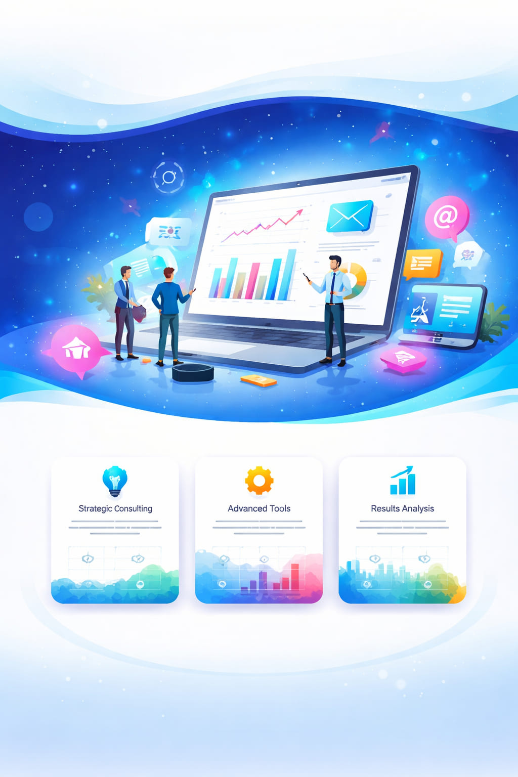 サービス訴求LP制作イメージ